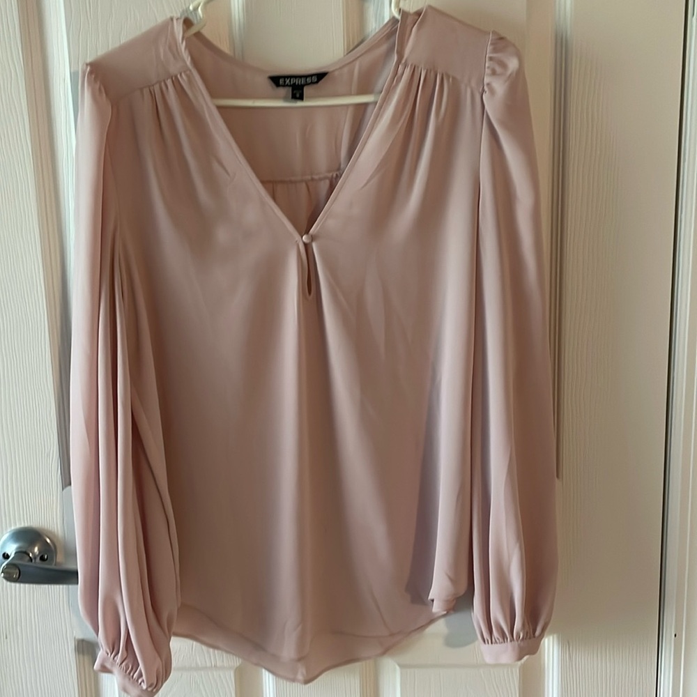 Baby pink blouse